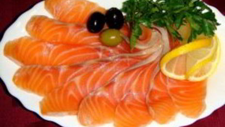 семга малосольная