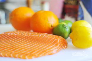 Слабосоленая семга