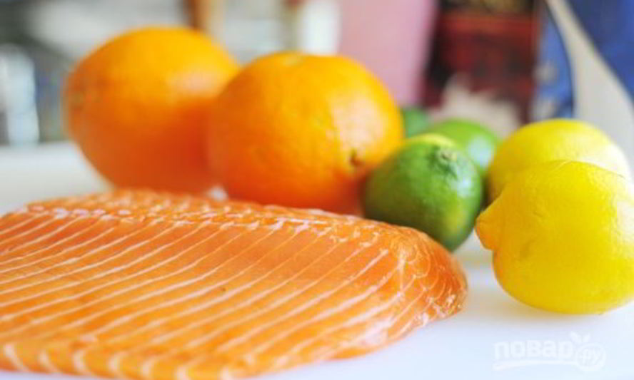 Рецепт слабосоленой семги