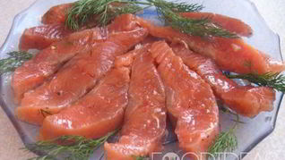 Соленая горбуша