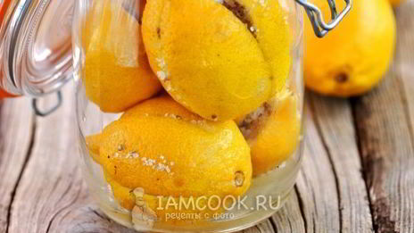 соленые лимоны по-мароккански