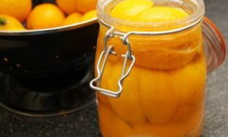 Рецепт соленых лимонов