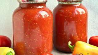 Томат со сладким перцем на зиму