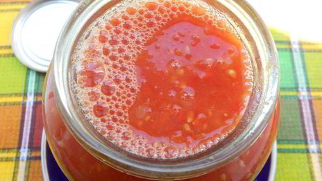 томат со сладким перцем на зиму