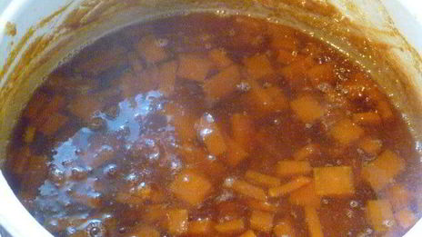 тыквенно-сливовая заготовка на зиму три в одном