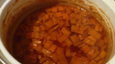 тыквенно-сливовая заготовка на зиму три в одном