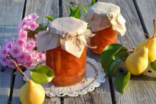 Грушевое варенье в мультиварке