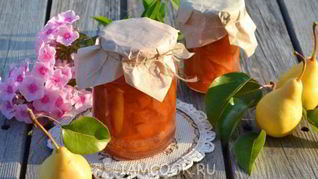 Грушевое варенье в мультиварке