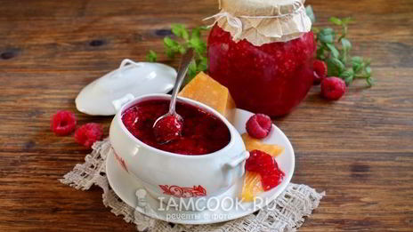 густое варенье из малины на зиму