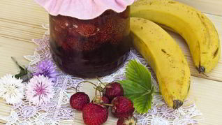 Клубнично-банановое варенье