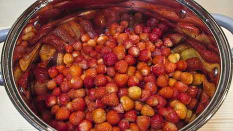 клубнично-банановое варенье