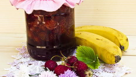 клубнично-банановое варенье