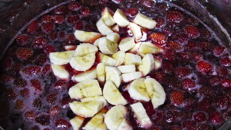 клубнично-банановое варенье