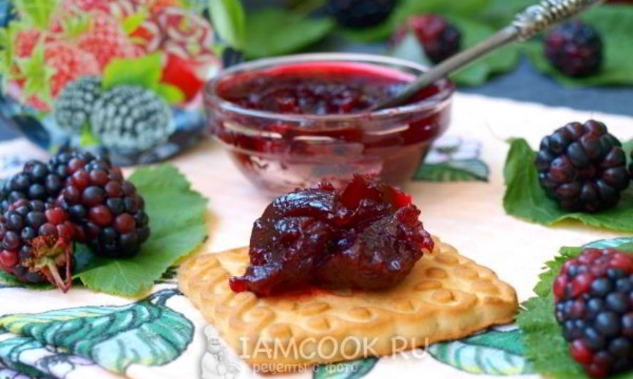Рецепт конфитюра из ежевики
