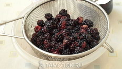 конфитюр из ежевики