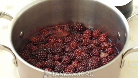 конфитюр из ежевики