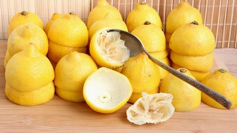 мягкие лимонные цукаты в сиропе