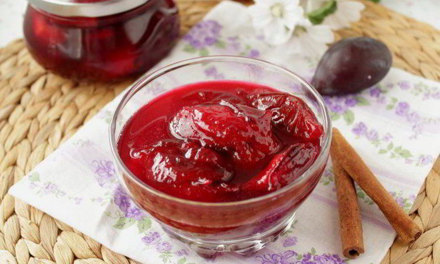 Рецепт пряного сливового варенья
