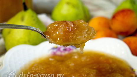 варенье из груш с абрикосами