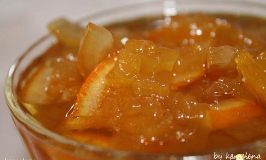 Рецепт варенья из кабачков с апельсинами