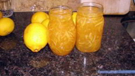 варенье из лимона в микроволновке