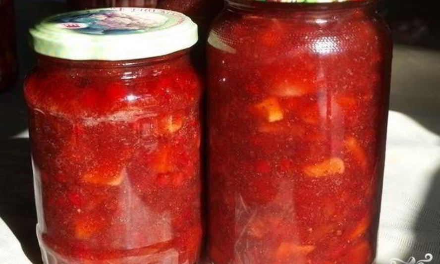Рецепт варенья из яблок с брусникой