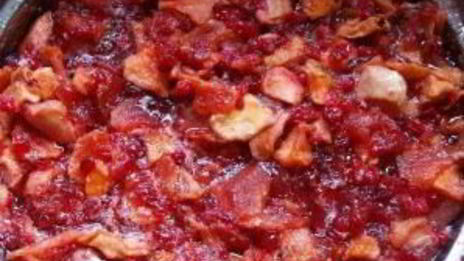 варенье из яблок с брусникой