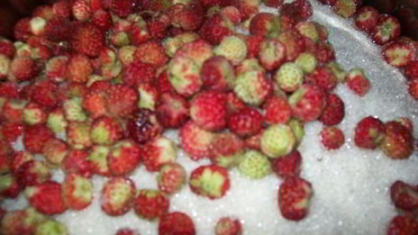 варенье земляника с сахаром