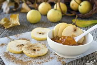 Яблочно грушевый конфитюр с корицей