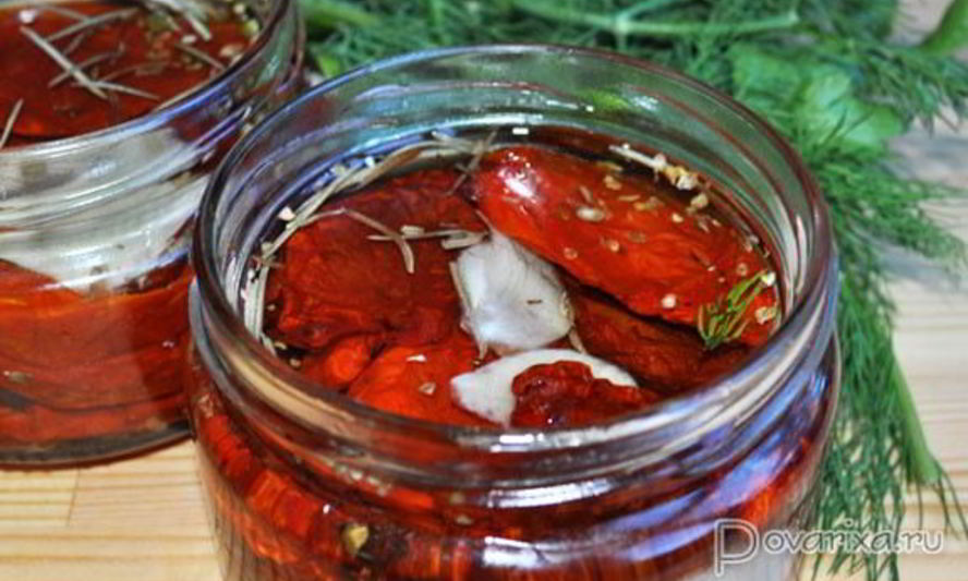 Рецепт вяленых помидоров