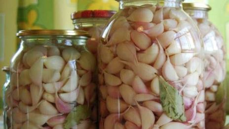 заготовка чеснока на зиму