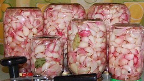 заготовка чеснока на зиму