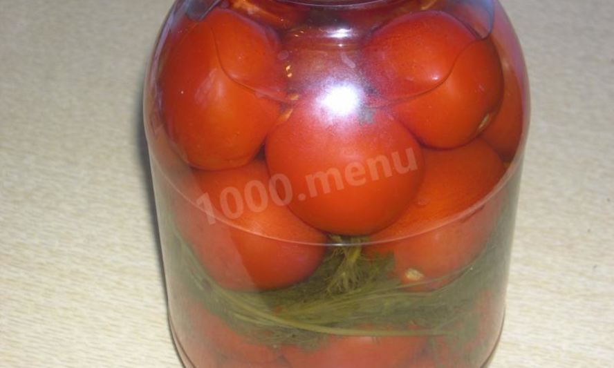 Рецепт закатываема острые помидоры на зиму