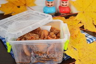 Заморозка рыжиков на зиму