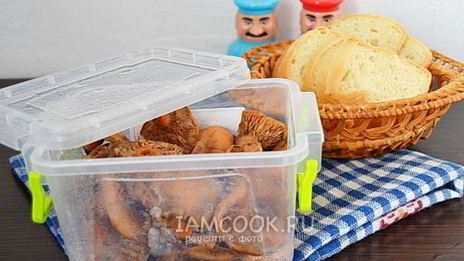 заморозка рыжиков на зиму