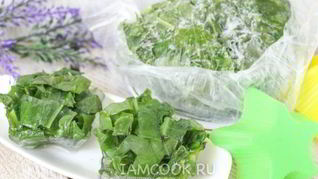 Заморозка щавеля на зиму