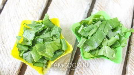 заморозка щавеля на зиму