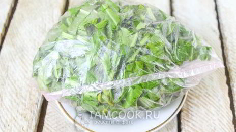 заморозка щавеля на зиму