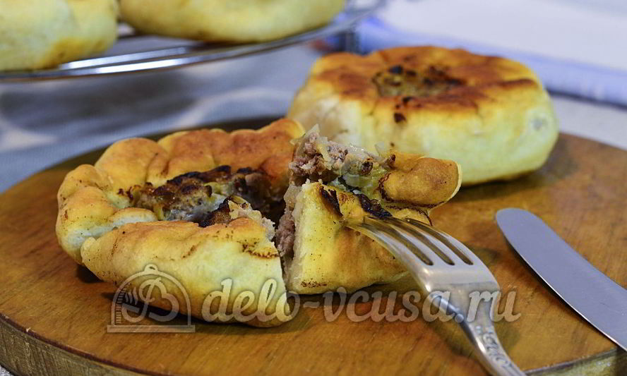 Рецепт беляшей с мясом