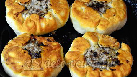 беляши с мясом