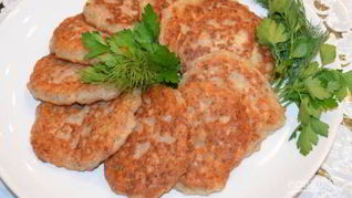 Ленивые беляши на кефире с фаршем