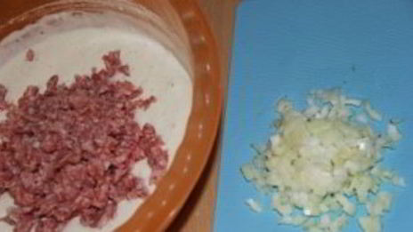 ленивые беляши с фаршем