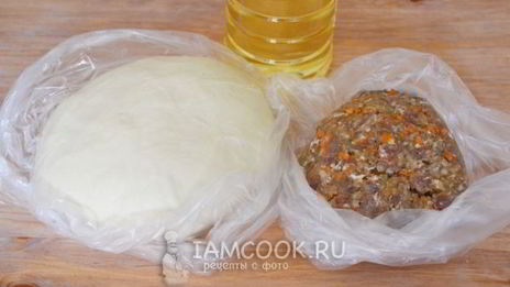 татарские беляши с мясом
