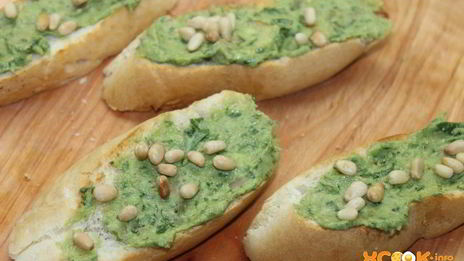 брускетта с авокадо