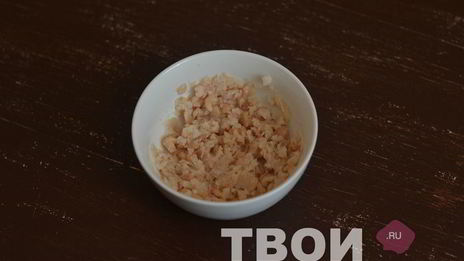 брускетта с фасолью