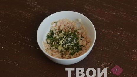 брускетта с фасолью