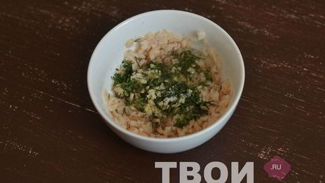 брускетта с фасолью