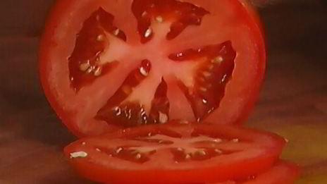 брускетта с крабами