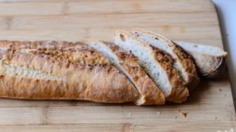 брускетта с овощами