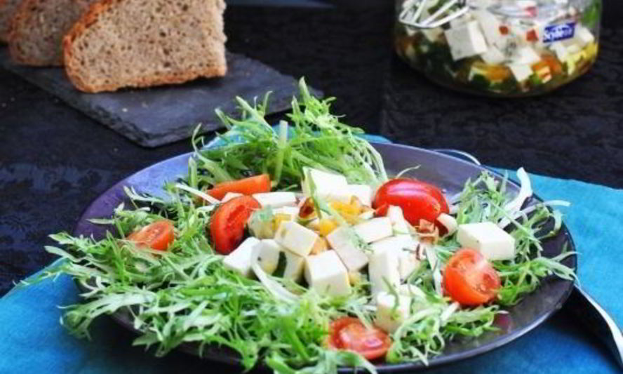 Рецепт брынзы в остром маринаде